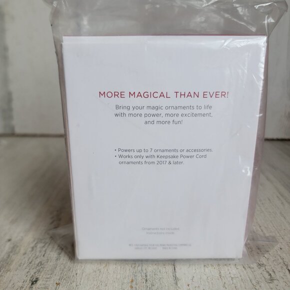 Hallmark Keepsake power cord 2017 and later ornament Xmas - Picture 4 of 6